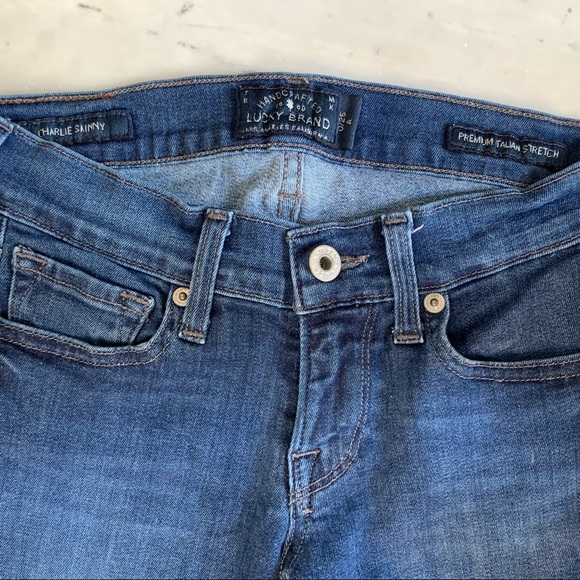 Lucky Brand Low Rise Charlie Ankle Skinny Jean - Montville - Picture 4 of 6